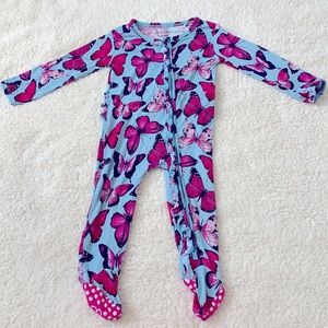 Little Bun Bums Butterfly footies 18-24 months